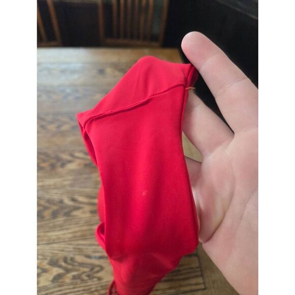 Mara Hoffman Kia Cutout One-Piece Swimsuit in red - Picture 4 of 5